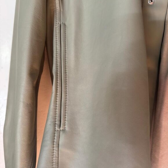 ZARA - LEATHER JACKET LIMITED EDITION - Size Medium A/W 2024 - Picture 3 of 7